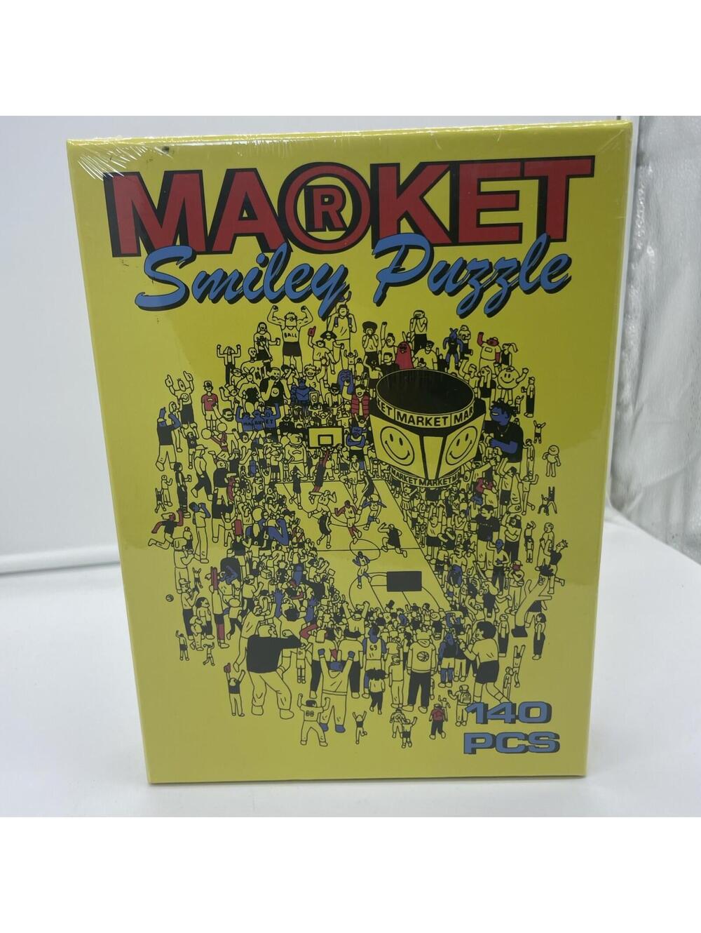 OFFICIAL CHINATOWN Market SMILE Y WORLD BBALL GAME PUZZLE SMILE Y® 140 Pcs NWT